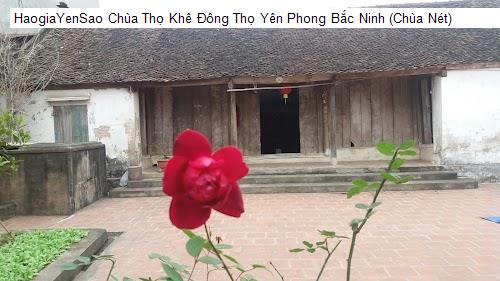 Danh Sách 9 Chùa, địa chỉ tâm linh tại Huyện Yên Phong Tỉnh Bắc Ninh