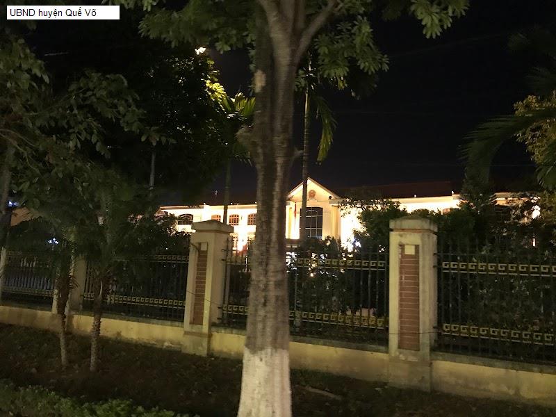 UBND huyện Quế Võ