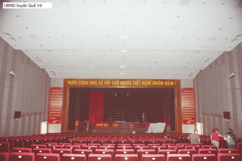 UBND huyện Quế Võ