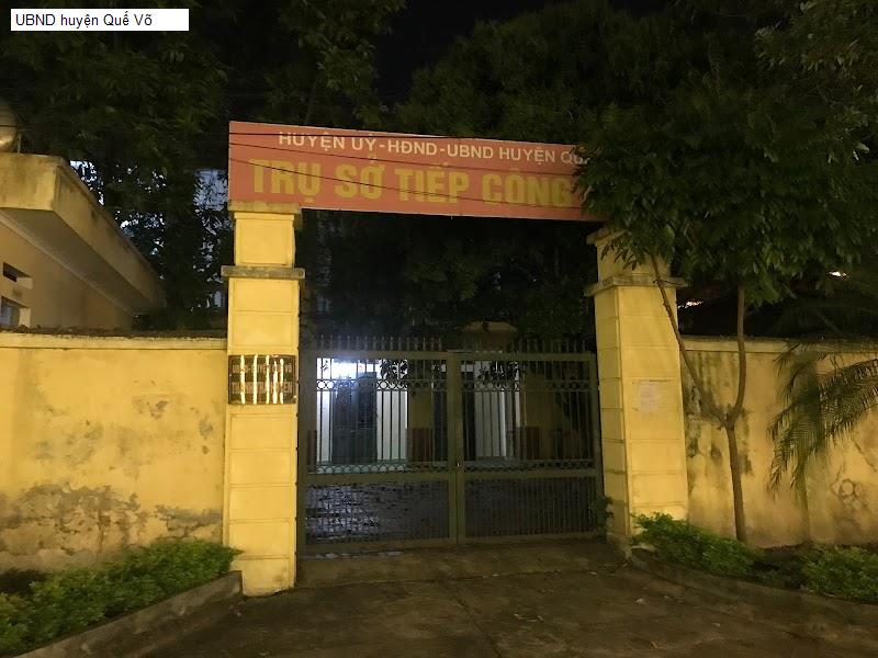 UBND huyện Quế Võ