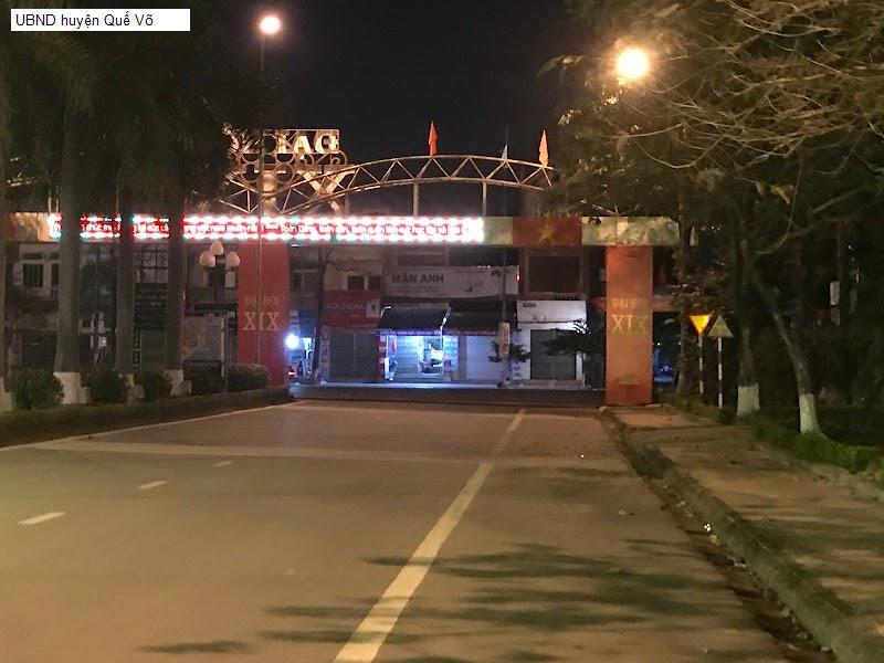 UBND huyện Quế Võ
