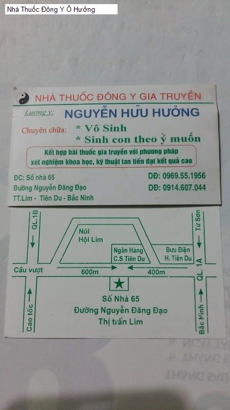 Nhà Thuốc Đông Y Ô Hưởng