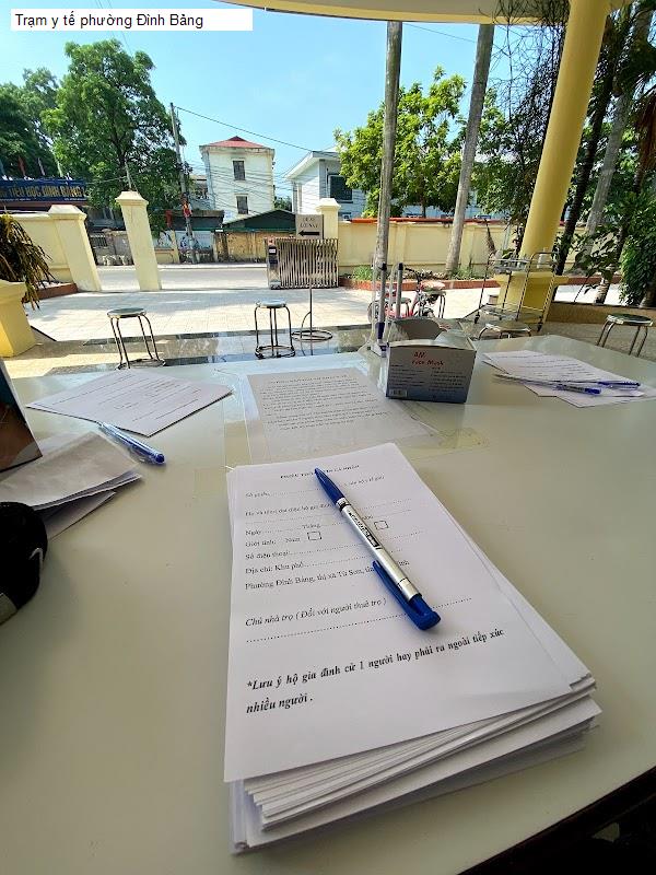 Trạm y tế phường Đình Bảng