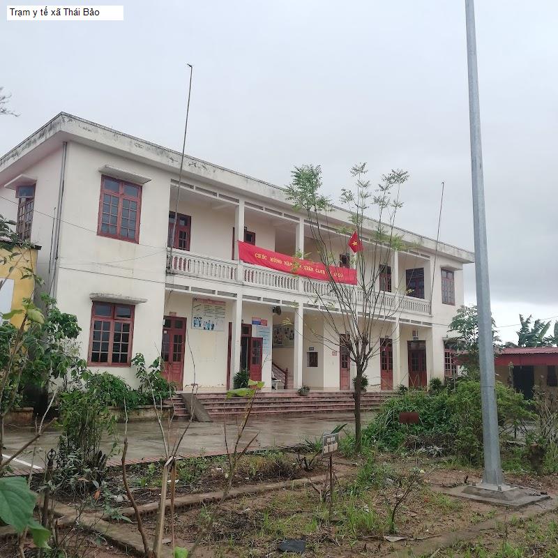 Trạm y tế xã Thái Bảo
