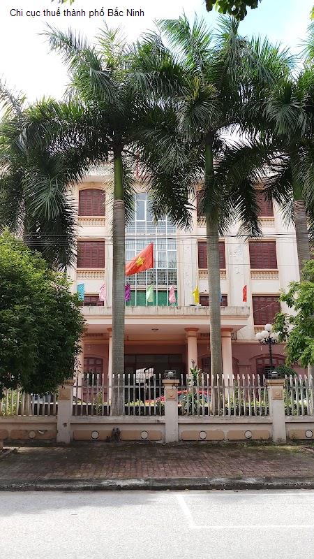 Chi cục thuế thành phố Bắc Ninh