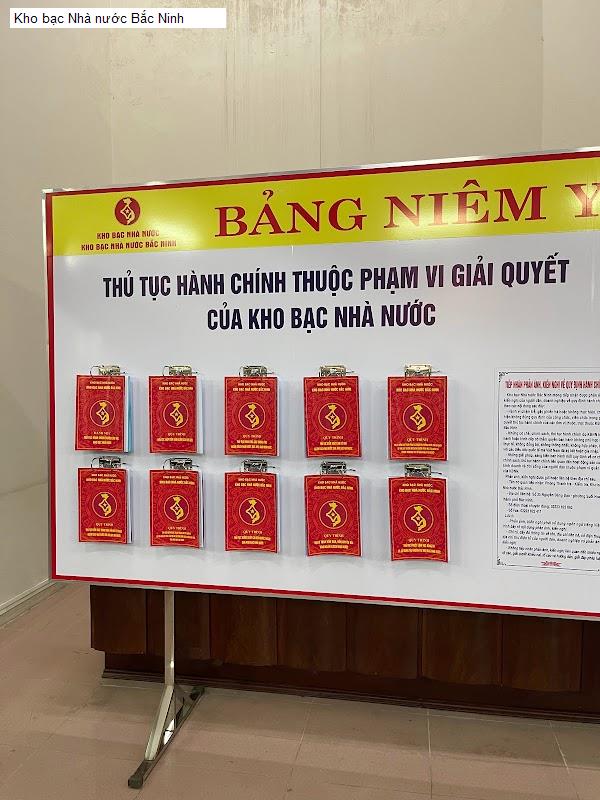 Kho bạc Nhà nước Bắc Ninh