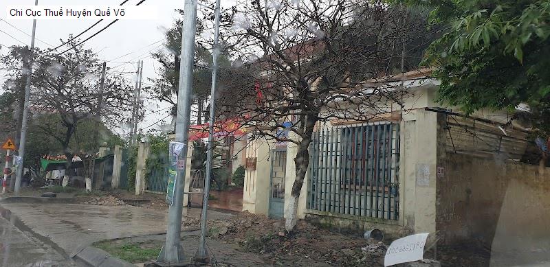 Chi Cục Thuế Huyện Quế Võ
