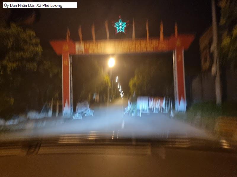 Ủy Ban Nhân Dân Xã Phú Lương