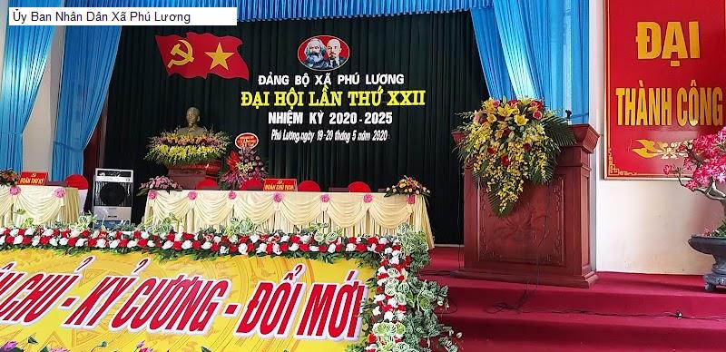 Ủy Ban Nhân Dân Xã Phú Lương