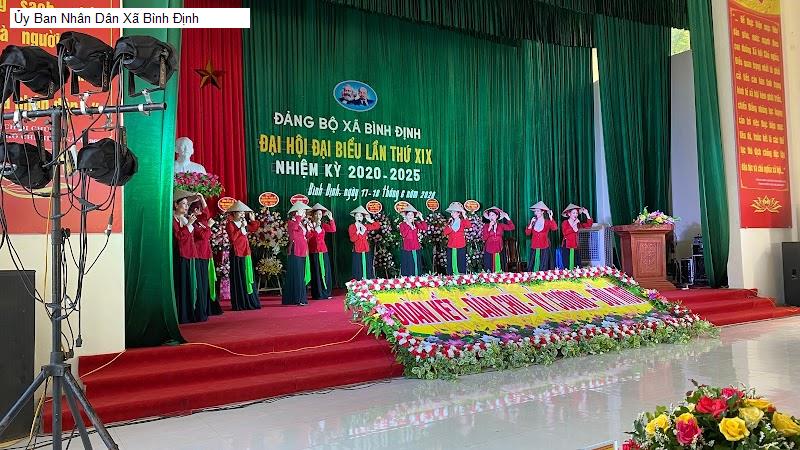 Ủy Ban Nhân Dân Xã Bình Định
